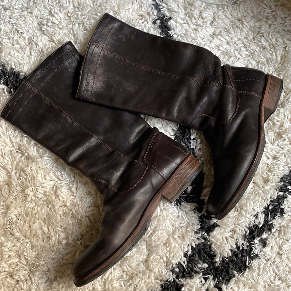 Fiorentini + Baker leather boots